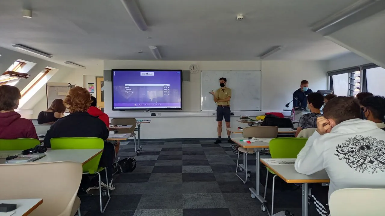 Marcus Rees teaching or in a university setting